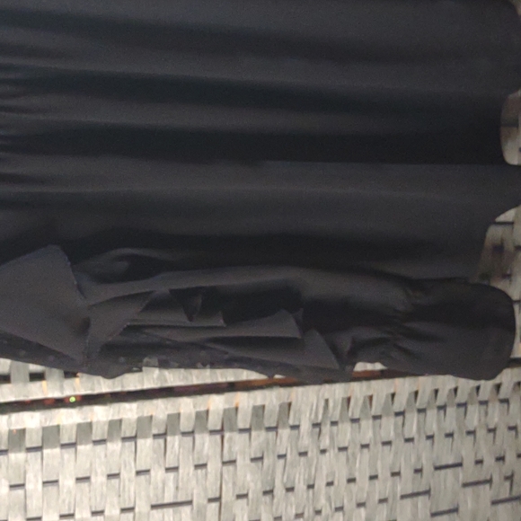 Ann Taylor Loft Dot Laced Ruffle Sleeve Blouse L - Picture 6 of 15